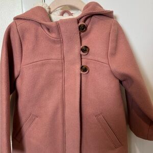 Old Navy Kids Dusty Rose Pea Coat